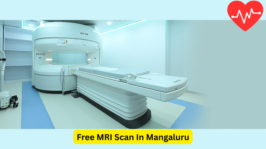 MRI scanning machine in a diagnostic room – Free MRI Scan in Mangaluru